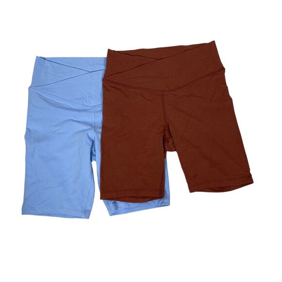 Old Navy Power Chill Extra High Rise Bike Short bundle M - Picture 1 of 5